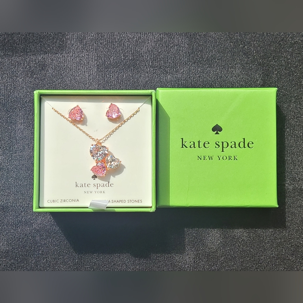 Kate spade necklace & earrings NWT - Picture 3 of 3